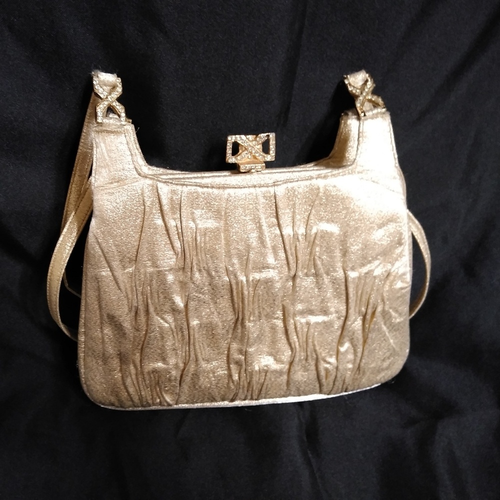 Lou Taylor Gold Purse